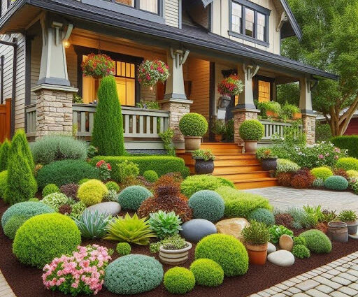 Modern outdoor space designed by Roger Morph showcasing eco-friendly landscaping